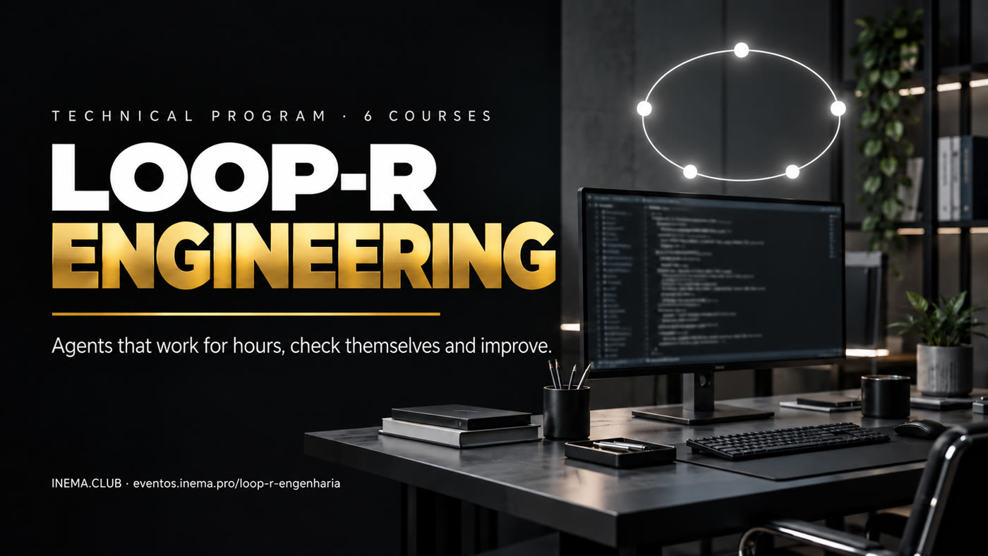 LOOP-R Engineering — a technical program in 6 courses: agents that work for hours, verify themselves, and improve.