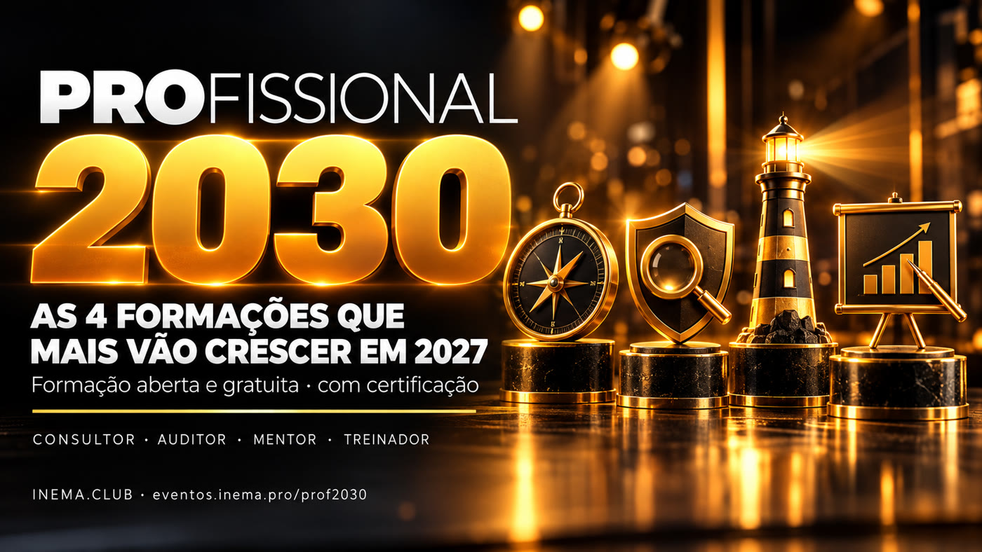 Profissional 2030 — as 4 formações que mais vão crescer em 2027: consultor, auditor, mentor e treinador de IA.